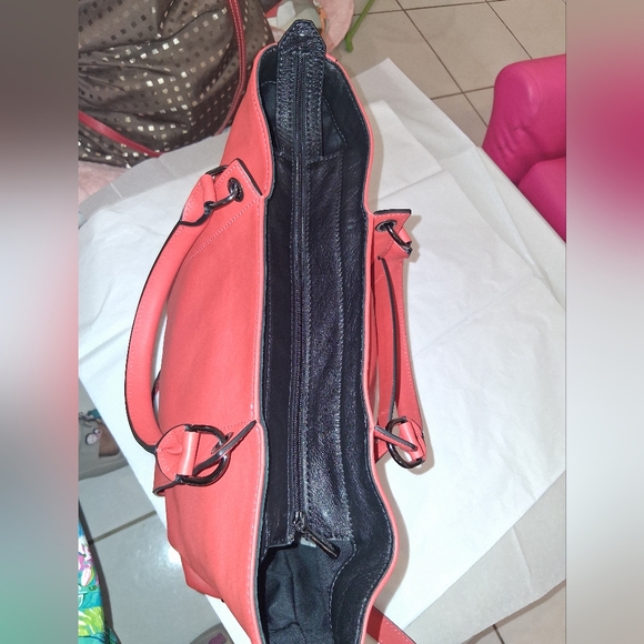 Longchamp Coral Tote Bag NWOT - Picture 4 of 11